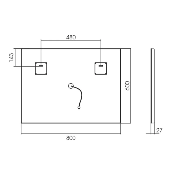 Фронтальная панель Эстет Лаура 170 см белая глянцевая - фото 3