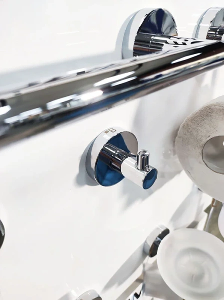 Крючок для ванной Bemeta Omega хром - фото 4