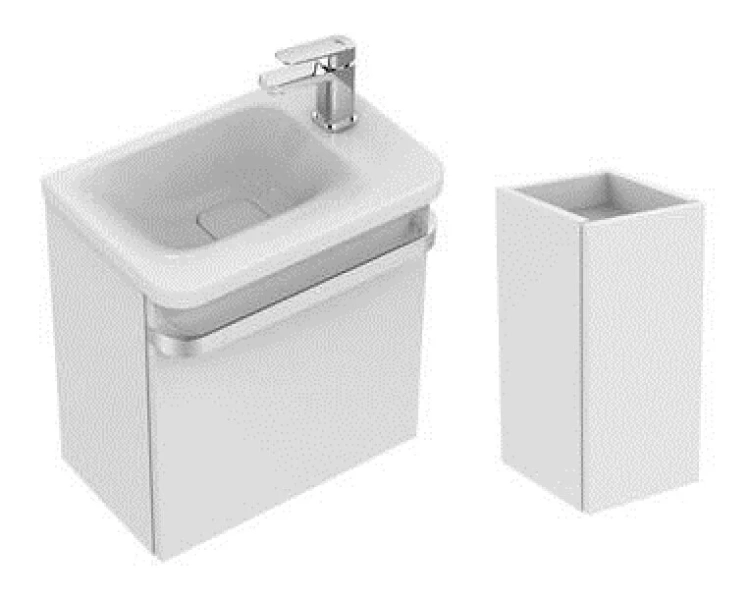 Тумба подвесная Ideal Standard Tonic II R4317 22.5 см с одной дверкой - фото 4