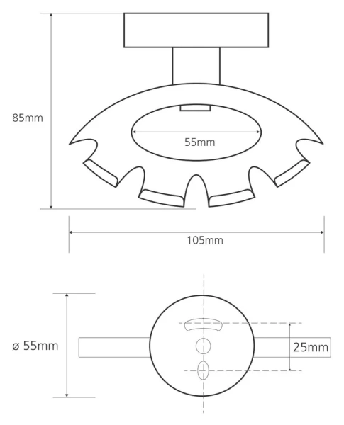Держатель для зубных щеток Bemeta Omega хром - фото 2
