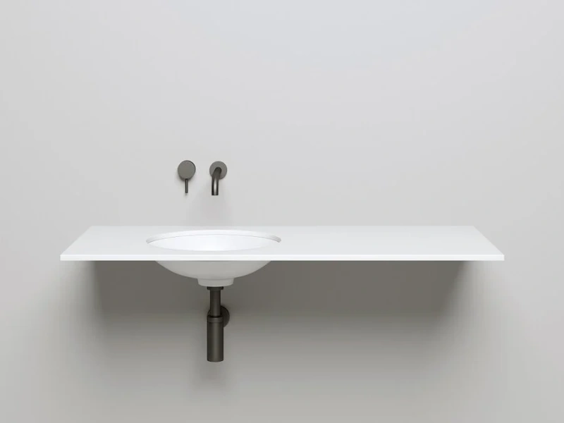 Раковина Salini Marea 08 42 см белая, белые - фото 4