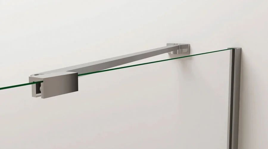 Душевой уголок Vincea Extra 100х90 см профиль черный, стекло прозрачное, черные - фото 4