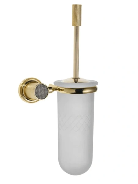 Ершик Boheme Royal Cristal золото, черный кристалл - фото 1