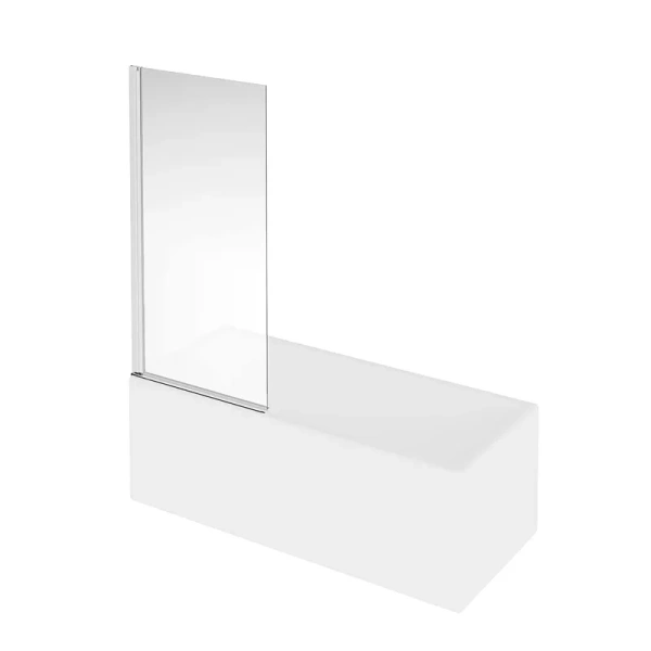 Шторка для ванны Kerama Marazzi Vetro 80x150 см профиль хром - фото 2