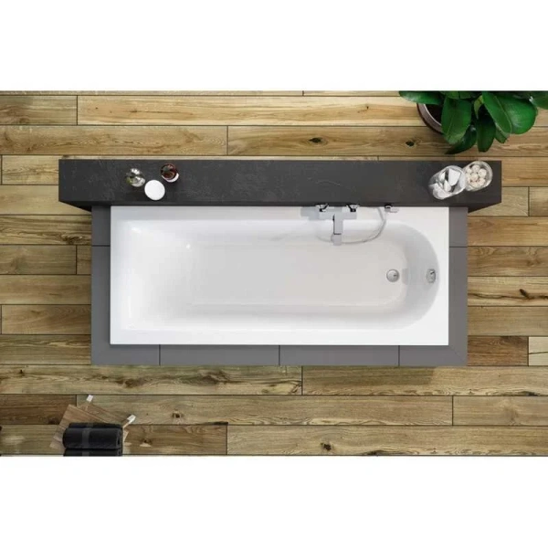 Ванна акриловая Excellent Aurum Slim 170 x 70 см, белый, WAEX.AUR17WHS - фото 2