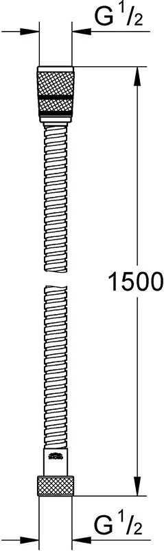 Шланг Grohe Rotaflex 28417000 - фото 2