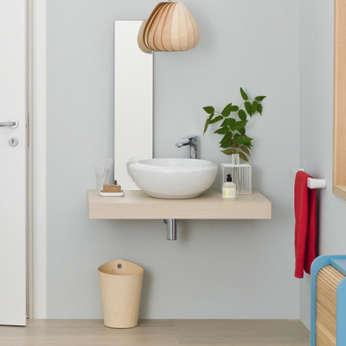 Раковина ArtCeram Blend 46 см белая, белые - фото 4