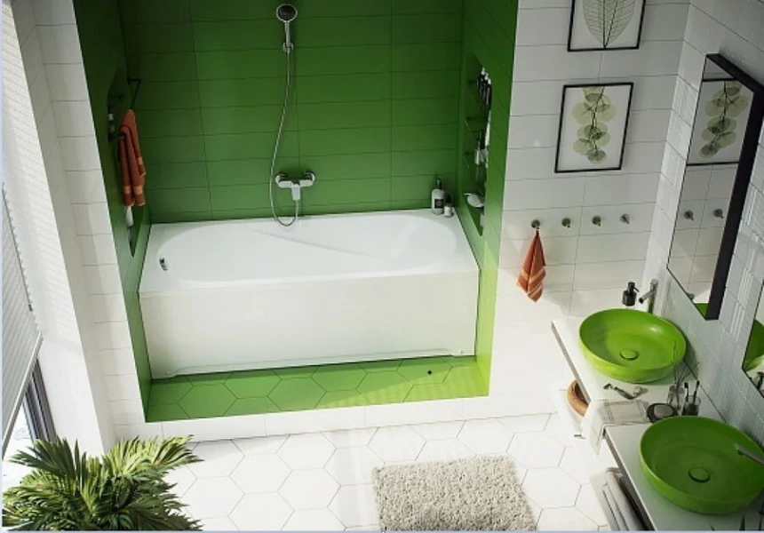 Ванна акриловая Акватек Либерти BER160-0000001 160x70 см белая - фото 3