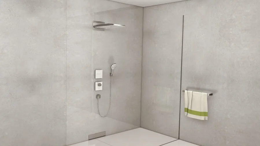 Верхний душ Hansgrohe Rainmaker Select белый/хром, современные, hi-tech - фото 4