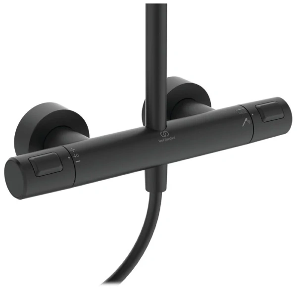 Душевая стойка Ideal Standard Ceratherm T25 с термостатическим смесителем, без излива - фото 5
