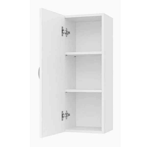 Шкаф подвесной Misty Лилия 30 см белый, современные, hi-tech - фото 4