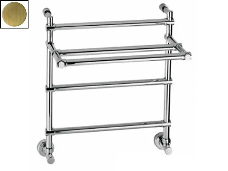 Полотенцесушитель водяной Margaroli Sole 455, 3 секции с полкой