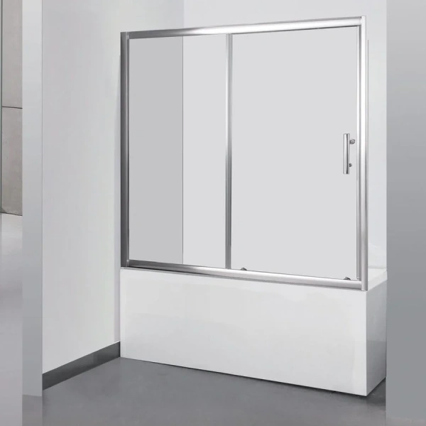 Шторка для ванны Grossman 170х140 см раздвижная - фото 3