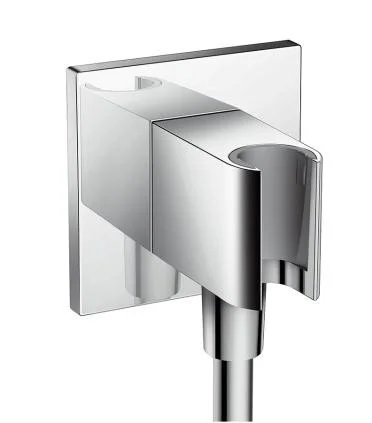 Шланговое подключение Hansgrohe FixFit с держателем ручного душа - фото 1
