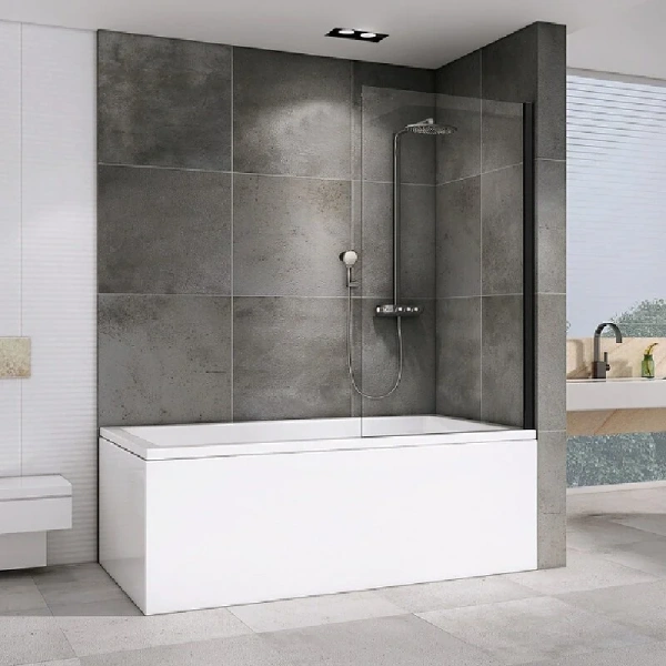 Неподвижная стенка Abber Immer Offen AG7 100x140 см профиль черный - фото 3