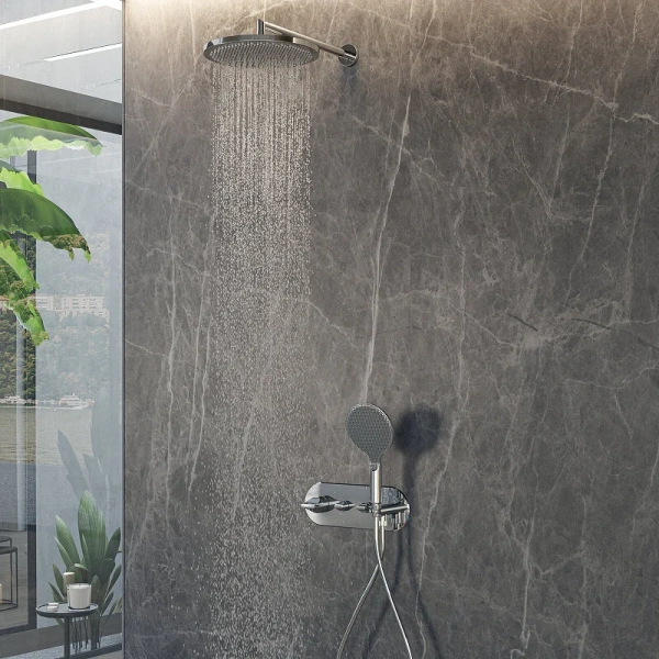 Душевая стойка Bossini Apice хром, без излива - фото 5