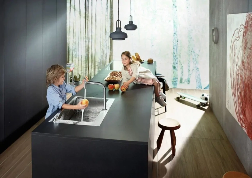 Мойка для кухни Hansgrohe C71-F660-08 сталь - фото 4