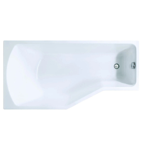 Ванна акриловая 1Marka Convey 150х75 см асимметричная, левая, без гидромассажа, недорогие, маленькие - фото 6