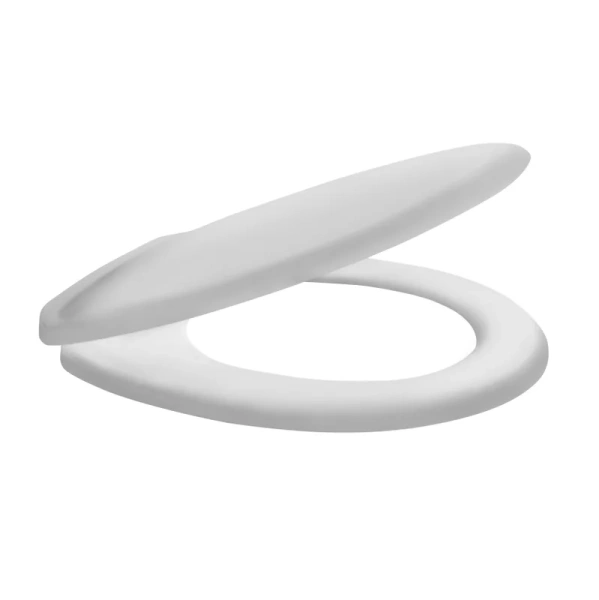 Крышка-сидение BERGES Real белая - фото 1