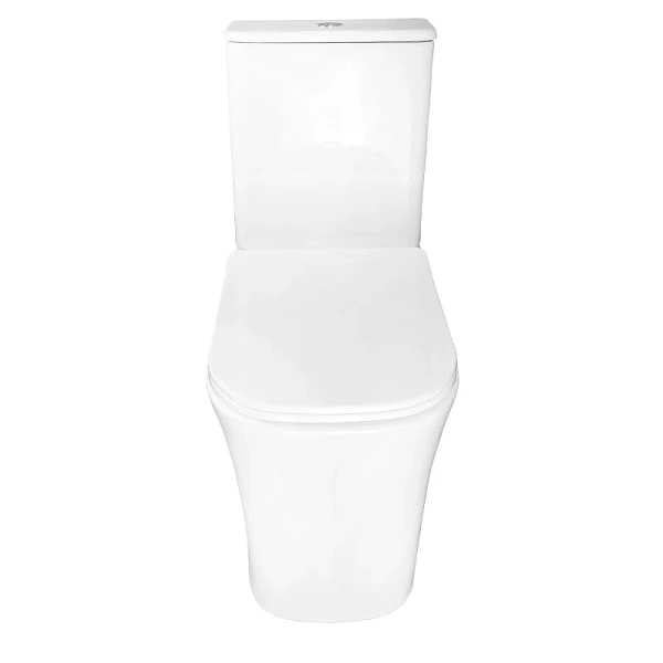 Унитаз компакт Azario Anteo Square белый - фото 4