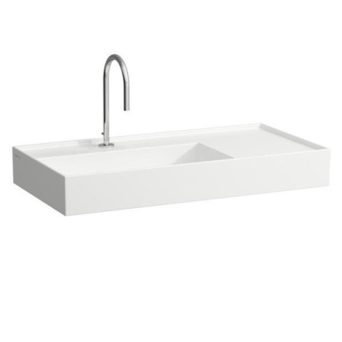 Раковина Laufen Kartell 90 см полка справа - фото 1