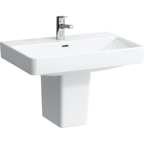 Раковина Laufen Pro S 70 см с 3 отверстиями для смесителя с отверстием перелива - фото 3