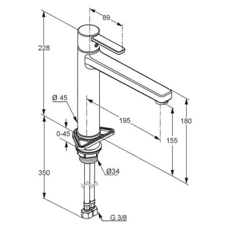 Смеситель для кухни Kludi Zenta 38973 латунь - фото 2