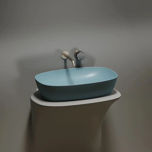 Раковина Ceramica Nova Element 60 см зеленая index_1 - фото 10