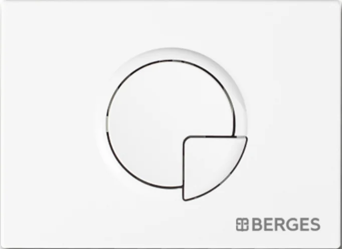 Инсталляция для унитаза Berges Novum клавиша R1 белая, для унитаза index_1 - фото 9