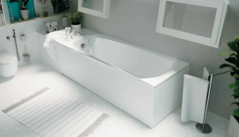 Ванна акриловая 1MarKa Elegance, 150 х 70 см, цвет белый, 01эл1570 - фото 1