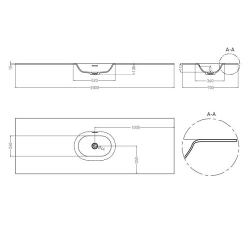 Схема, большая, прямоугольной формы, широкая - фото 5