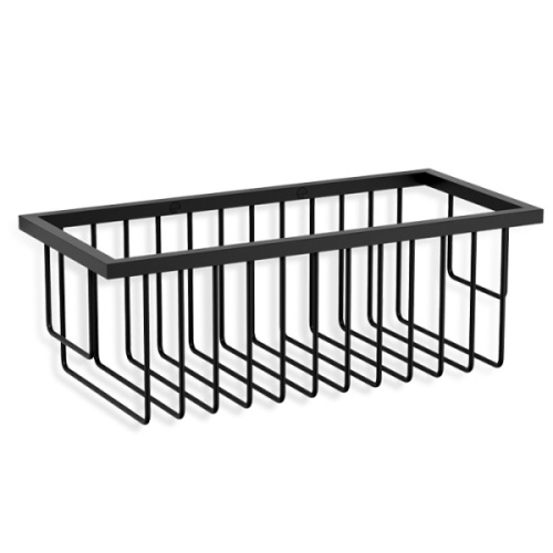 Решетка для ванной Decor Walther Universal черная матовая - фото 1