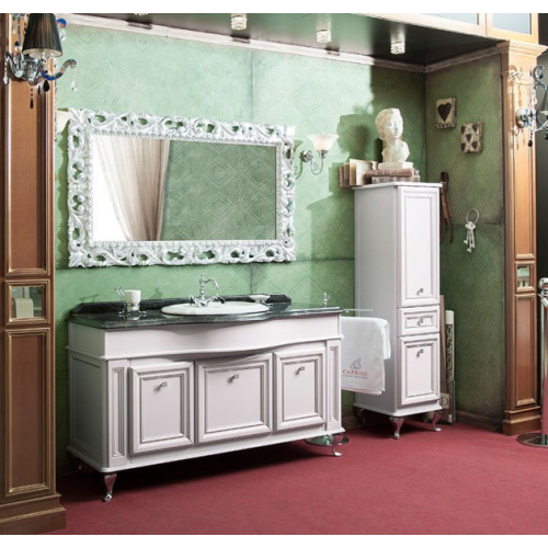 Шкаф-пенал напольный Caprigo Fresco 40 см Bianco - фото 3