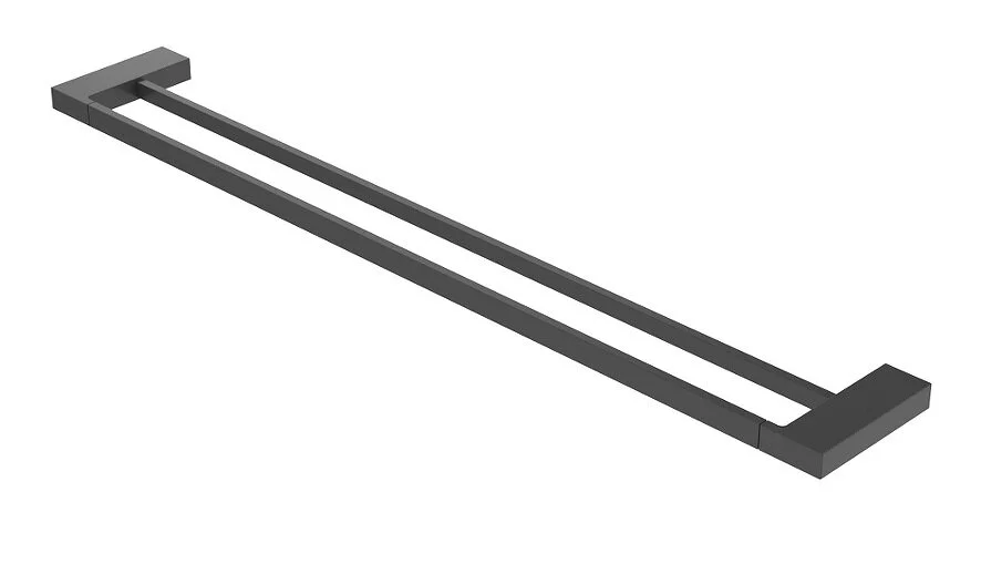 Полотенцедержатель Cezares Slider черный матовый - фото 1