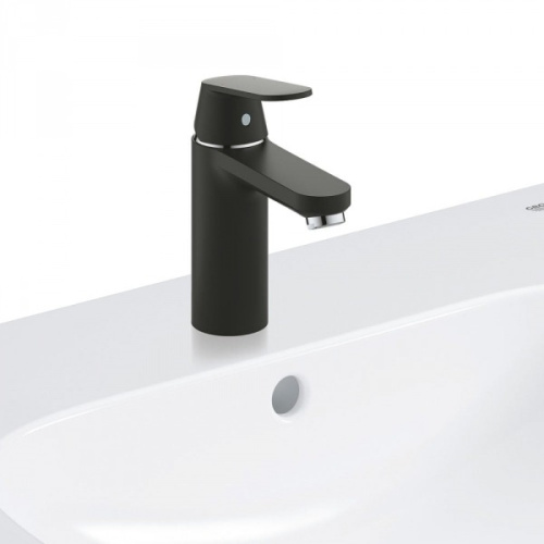 Смеситель для раковины Grohe Eurosmart Cosmopolitan черный сатин - фото 2
