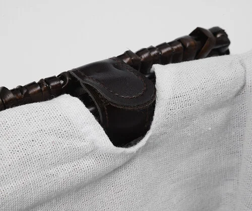 Корзина для белья WasserKRAFT Salm плетеная, современные, hi-tech index_1 - фото 7