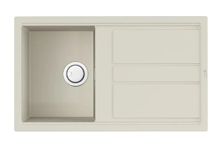 Мойка для кухни Omoikiri Kitagawa 86-WH 86 см белая - фото 1