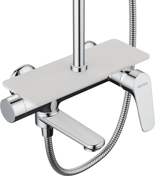 Душевая система Damixa Origin Bit 977720000, настенные - фото 7