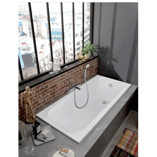 Ванна акриловая Jacob Delafon Trocadero E6D353RU-00, 170 х 70 см, цвет белый, каркас в подарок - фото 4