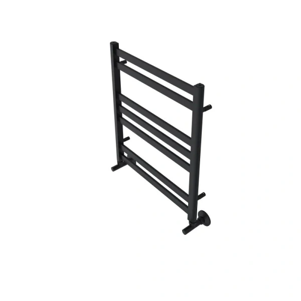 Полотенцесушитель водяной Акватек Сириус 50x60 см черный муар, для систем горячего водоснабжения, для систем отопления, с нижним подключением - фото 5