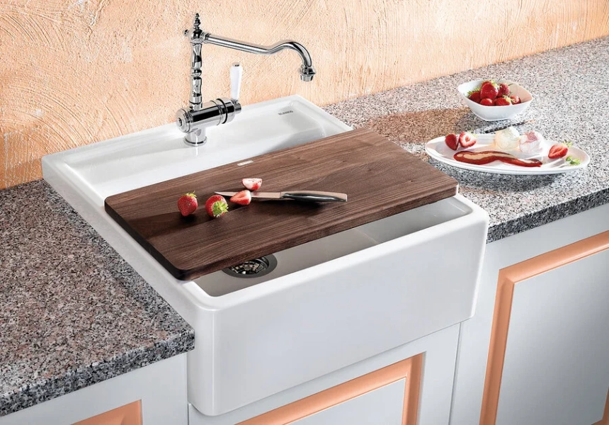 Мойка для кухни Blanco Panor 60 см одно отверстие под смеситель - фото 2
