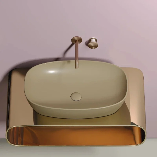 Раковина Ceramica Nova Element 60 см капучино, из санфарфора - фото 7