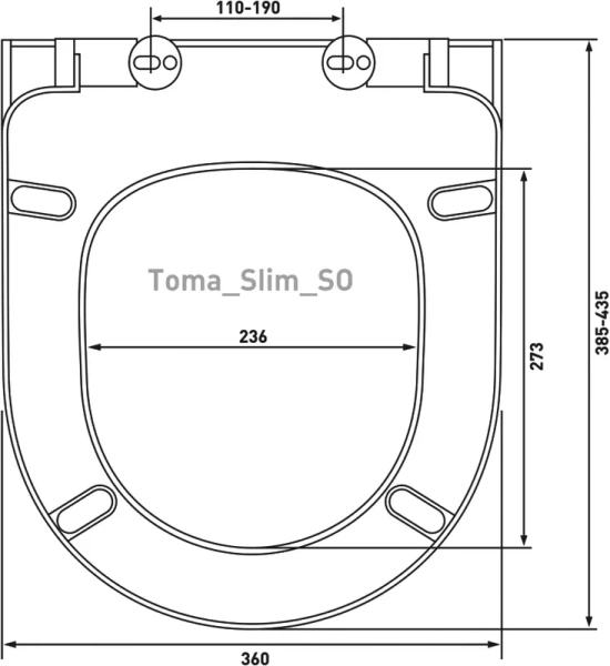 Унитаз с инсталляцией BERGES Ego клавиша смыва черная, с инсталляцией index_3 - фото 11