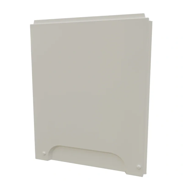 Акриловая ванна Радомир Арчи 1-01-0-0-1-341, 120 х 70 см, каркас, слив, фронтальный экран, полотенцедержатель в комплекте, белая, без гидромассажа - фото 6