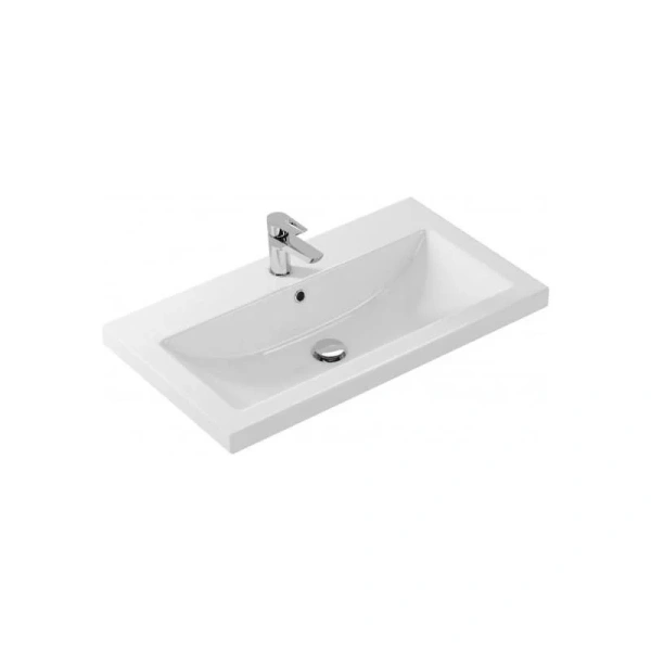 Раковина мебельная OWL 1975 Cersanit Como 80 см белая - фото 1