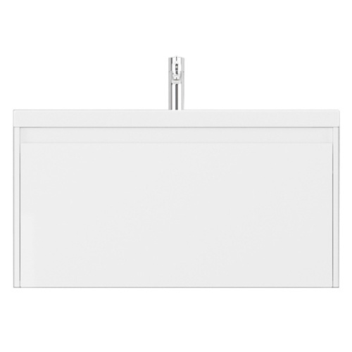 Тумба с раковиной подвесная Velvex Klaufs tpKLA.90.1Y-61 90 см с ящиком