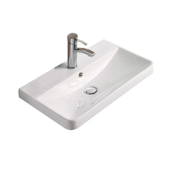 Раковина мебельная Ceramalux N 60 см встраиваемая - фото 1