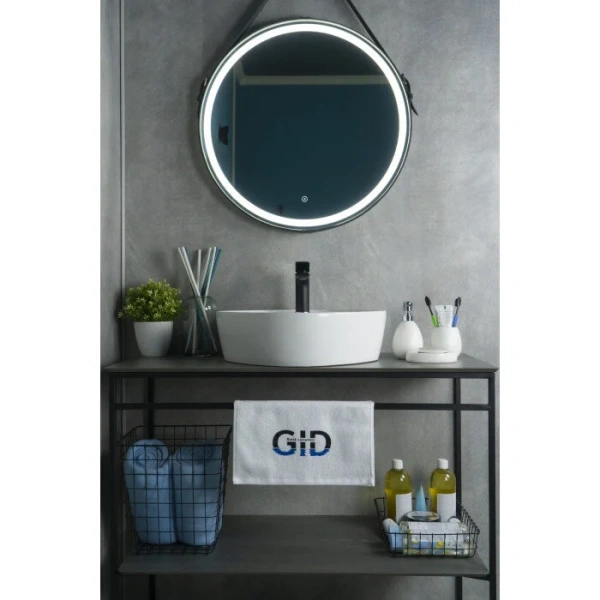 Раковина GID Geometrico N9442 44 см белая - фото 4