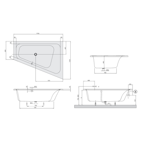 Схема, без гидромассажа, большие - фото 5