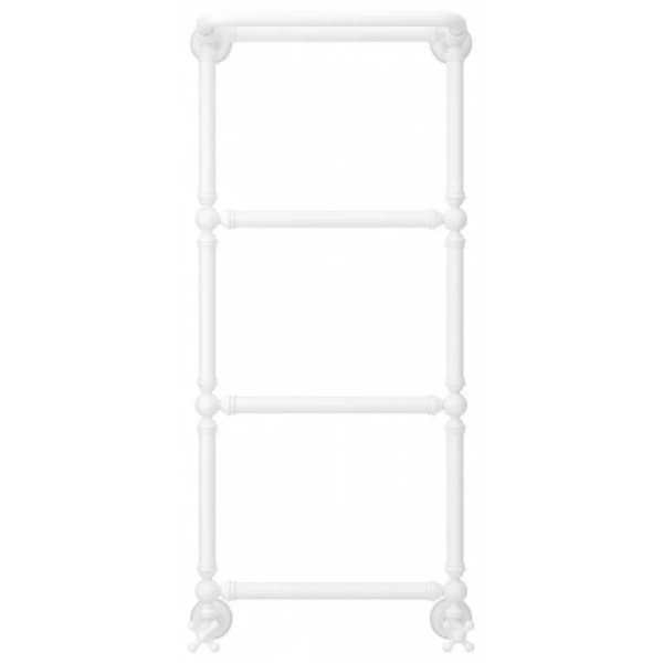 Полотенцесушитель водяной Сунержа Ренессанс 40х96 см белый матовый - фото 3